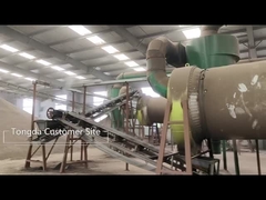 دستگاه گرانول ساز کود آلی گرانول دو غلتکی NPK گرانول 20TPH