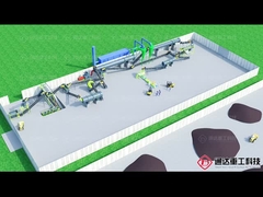 دستگاه گرانولاسیون کود مرکب Npk دو رولر Extrusion Granulator