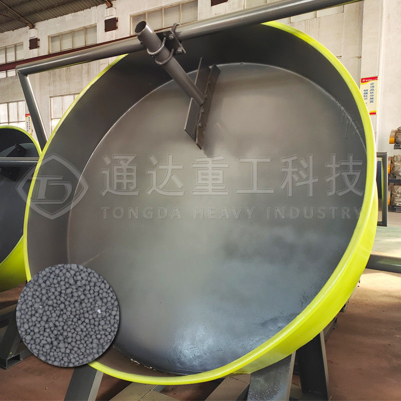 به طور گسترده ای استفاده می شود 1.2-1.5t / h کود دیسک گرانولاتور ساخت کود دانه ماشین